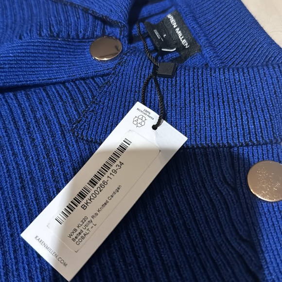 NWT Karen Millen Belted Knit Cardigan - Picture 5 of 5